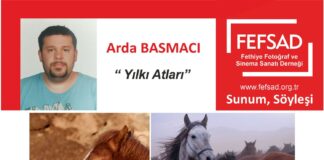 FEFSAD Sunum, Söyleşi – “Yılkı Atları” – Arda Basmacı